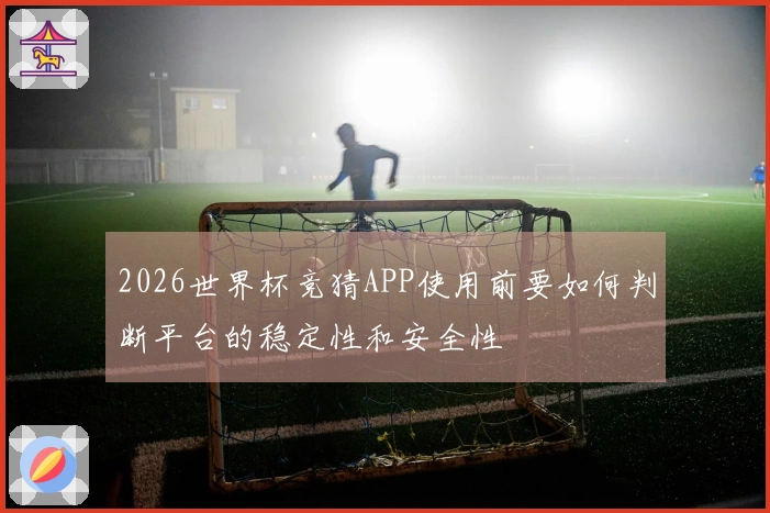 2026世界杯竞猜APP使用前要如何判断平台的稳定性和安全性